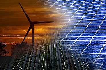 Kapacita větrné a solární energie v Číně překonala kapacitu tepelné energie